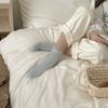 Winter Velvet Socks Solid Color Cotton Socks Thickened Mink Cashmere Socks  Women