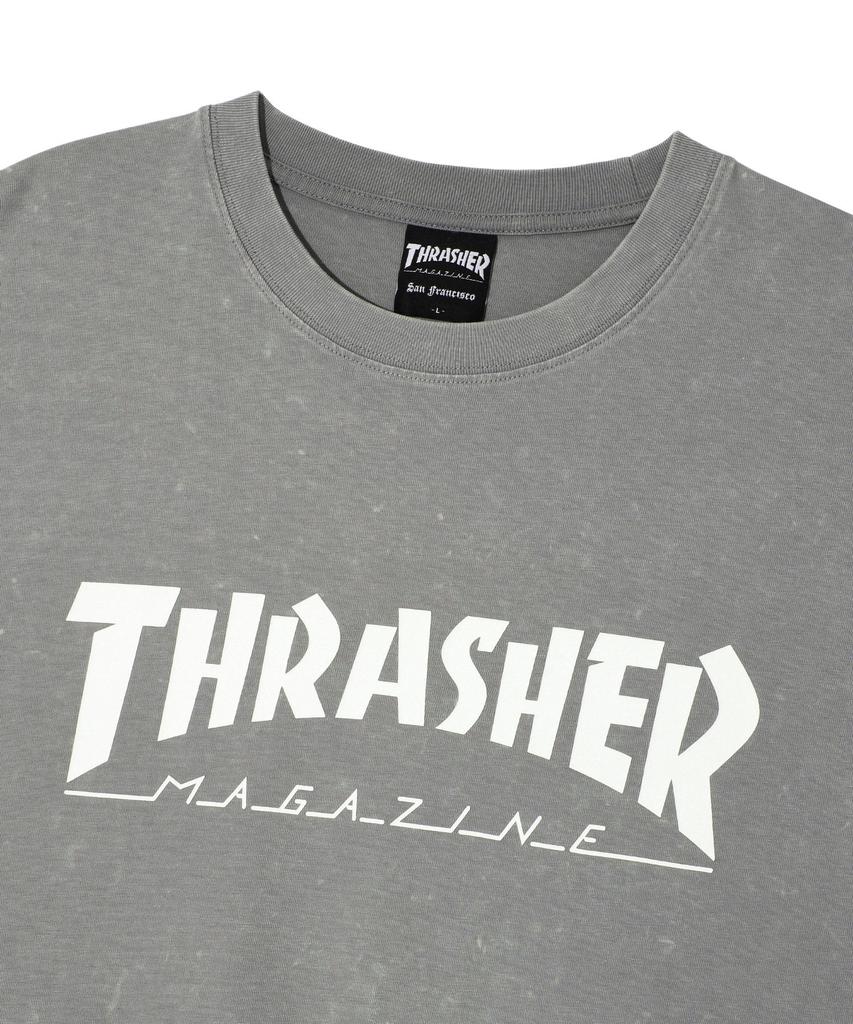 Treasure Magazine Comet Washed Short Sleeve T-Shirt Gray