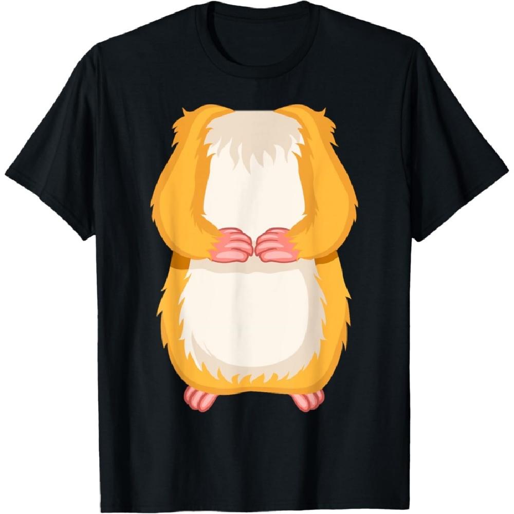 

Hamster Costume T-Shirt for Halloween Hamster Animal Cosplay XXXXXL чорний