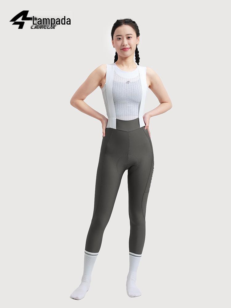 

Lampauda Women s High Waist Cycling Split Pants with Sun Protection and Pockets Extra Extra Large