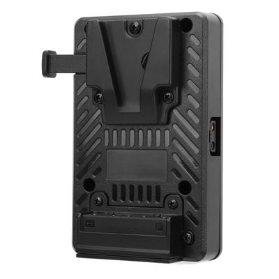 V Mount Battery Plate with 14.8V D TAP Output Port Clamp Aluminum Alloy V Lock Battery Mounting