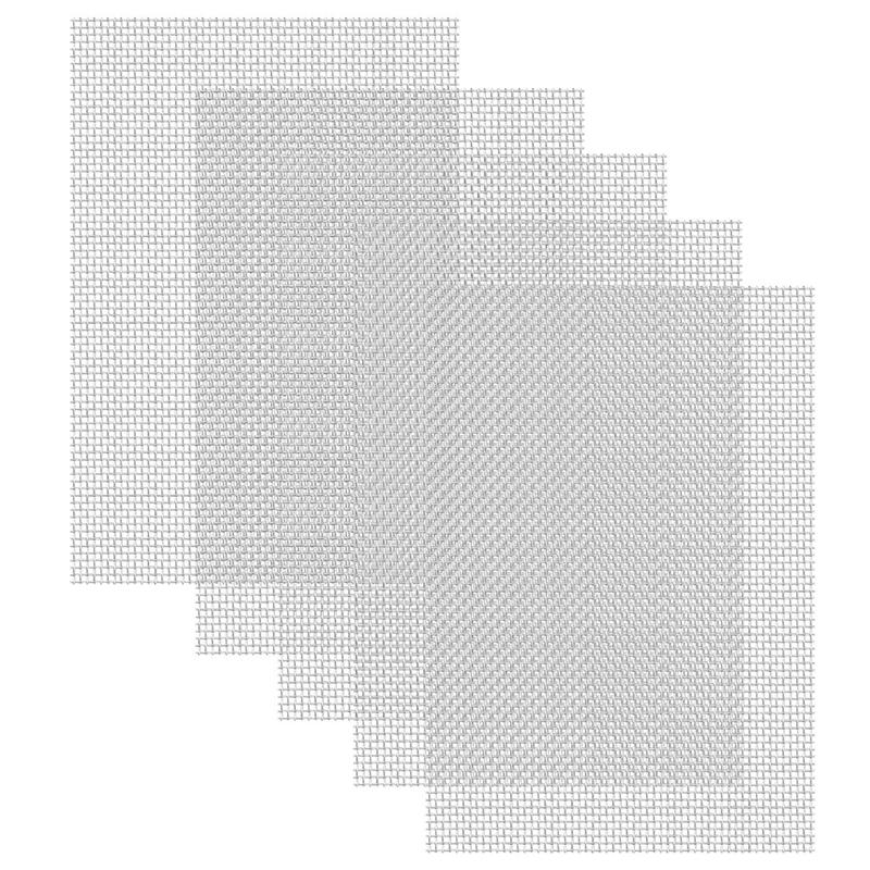 5/1Pcs Universal Stainless Steel Car Bumper Repair Net Plastic Crack Repair Hole Repairing Mesh Net For Bumper Body Hood Vents