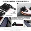 1/2PC Wireless LED Car Door Welcome Laser Projector Logo Ghost Night Light For For Toyota GR Gazoo Racing Logo YARiS Car Styling