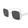Black Square Sunglasses Vintage Shades For Women Luxury Brand Designer Sexy White Gold Female Mirror Glasses SH162