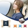 Keyring Car LOGO Neck Pillow Headrest Pad Compatible For KIA Sportage R GT Stinger Sorento Ceed Cerato Forte Niro Soul Telluride