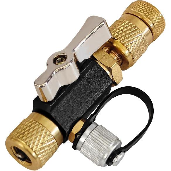 1/4" MegaFlow Vacuum-Rated Valve Core Removal Tool- HVAC AC Refrigeration Valve Stem Remover, Designed for High Pressure Refrigerants-R-410A Vacuum