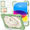 Silicone Protective Case With Wrist Strap IPad 10th Gen 10.9 Inch Rotating Stand Shockproof Anti-Slip Cover