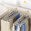 Multi Functional 12cm Mini Pants Clip, Seamless Stainless Steel Anti Slip, Can Clip Clothes, Socks, Underwear, Single Hook, Double Clip