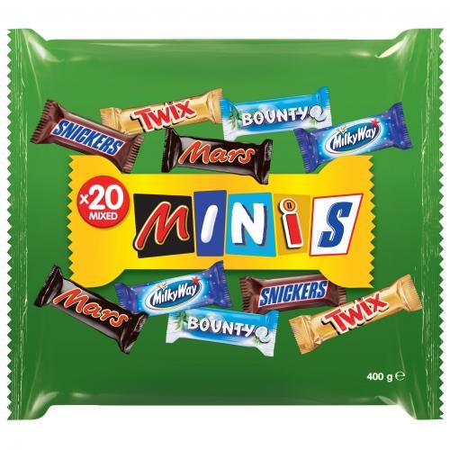 Mars Mixed Mini Chocolate Bars (20-Pack)