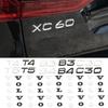 Car Trunk Logo Sticker Decoration Accessories For Volvo Rdesign Polestar AWD S60 S60L XC60 XC90 CX40 V60 S80 S80L B6 B8 T8 D8 B5