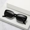 Nouveaux lunettes de soleil rétro à petite monture, lunettes de soleil rectangulaires tendance européennes et américaines pour hommes et femmes, lunettes de soleil colorées pour la rue