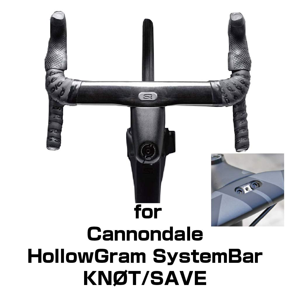 Cannondale System Bar Type Combo Mount with 10 Compatible with and GoPro HERO [REC Mount] (HollowGram KNØT/SAVE) (Compatible Brands) [CAAD+GP]