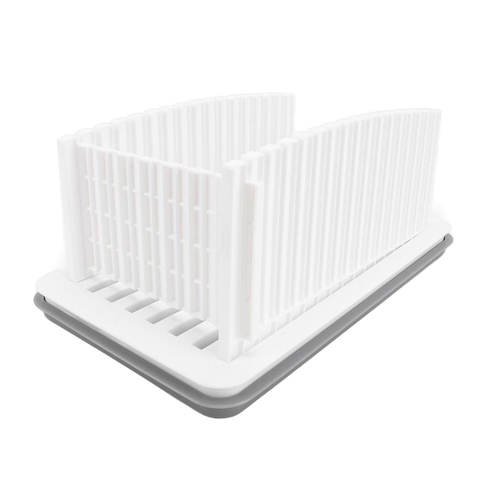 

Направляющая для нарезки хлеба из полипропиленового пластика, съемная направляющая для нарезки хлеба с нижним поддоном для сбора крошек