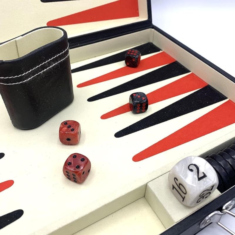 5 ks Kostky Backgammon Dřevěné Kostky Kostky pro Zdoujování 22 mm Velké Kostky pro Zdoujování Pluses 4ks Kostky 16 mm s Voděodolným Úložným Sáčkem