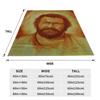 Bud Spencer Carlo Pedersoli Throw Blanket Flannel Bedspread For Home Decor Novelty Sofa Bed Cover