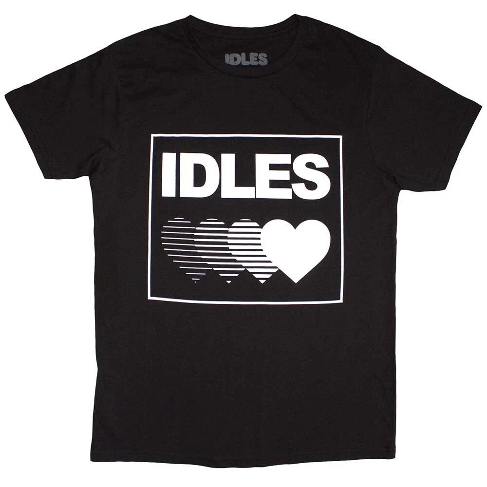 Idles - Gradient Heart - Black t-shirt XXXXL