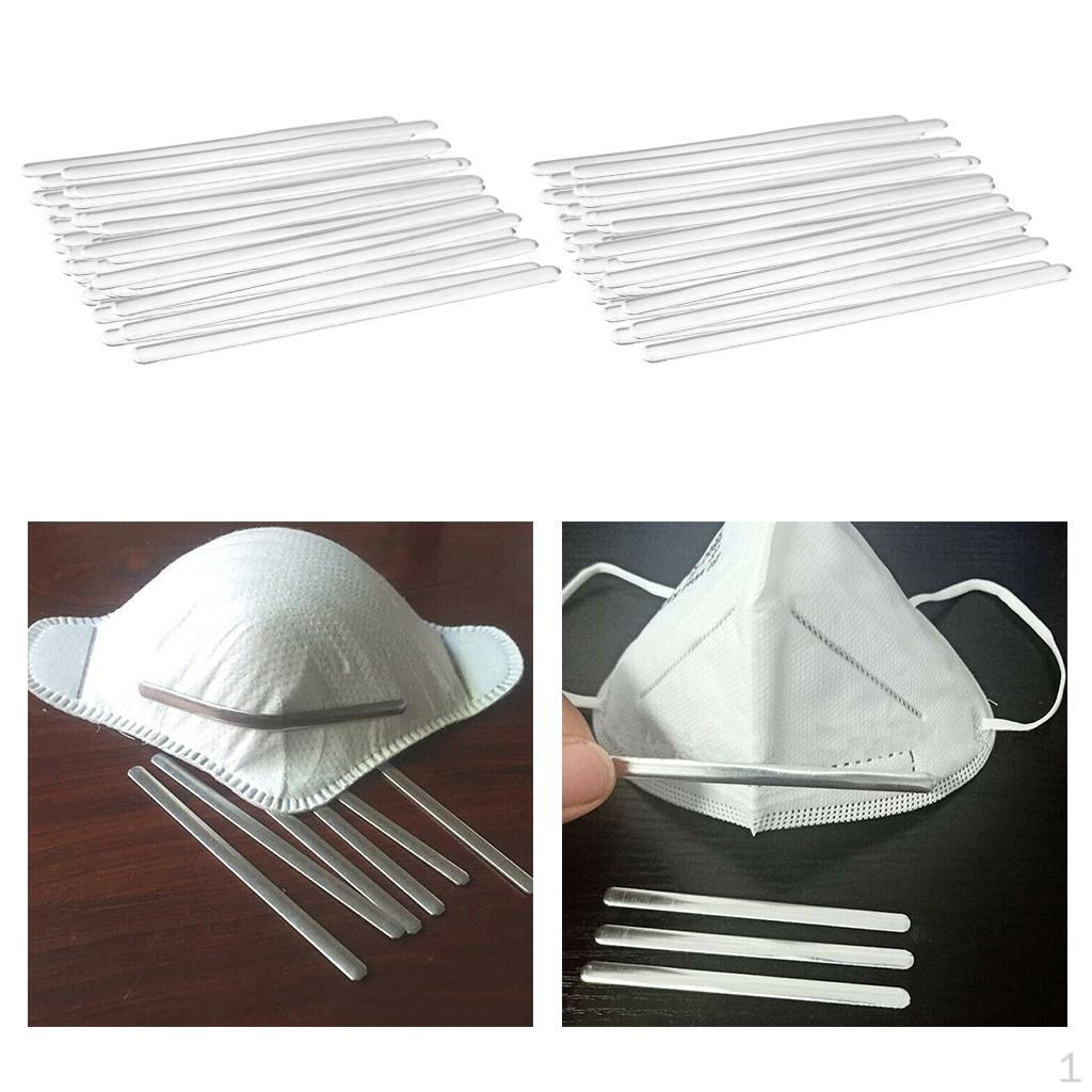 

Алюминиевая лента 90 мм с зажимами для переносицы своими руками, 100 шт.