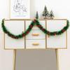 1 STÜCK 2M Weihnachtsbaum Lametta Girlande Weihnachtsdeko für Zuhause 2026 Metallische Twist Girlande Weihnachtsornament Neujahrsparty Deko