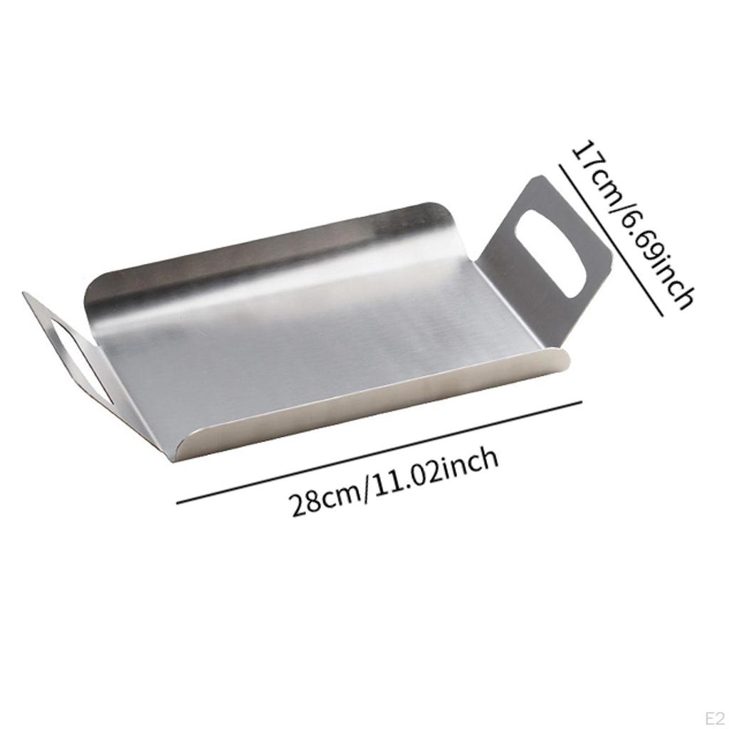 Rectangular Tray for Snacks And Fruits with Handle Kitchen Party Use