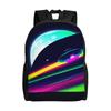 80 Styles Customized Pattern Backpacks Personalized Collage Backpacks Men Women Basic Bookbag for School College Bags Custom Printing Bag
