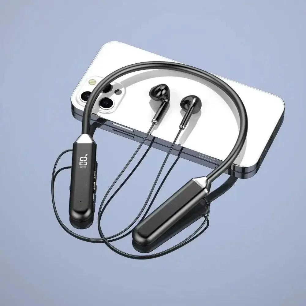 Xiaomi Waterproof Bluetooth Earphone Bluetooth Aluminum Alloy Wireless Headphones With Microphone Bilateral Stereo Neckband Headphones