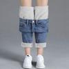 Neue Damen Thermo Slim Jeans Herbst Winter Warm Plüsch Stretch Jeans Damen Schneehose Skinny Bleistift Gerade Hose