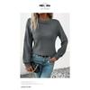Women S Long Sleeve Multicolor Solid Casual Sweater For Autumn Winter