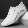 Lederschuhe für Herren Mode Weiche Sohle Herren Slipper Bequeme Leichte Laufschuhe Herren Flats Mokassins Zapatillas Hombre