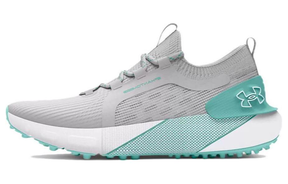 Under Armour Wmns HOVR Phantom Golf Distant Grey Radial Turquoise 36.5