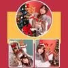 Simulation Deer Doll Plush Toy with Life Like Design Companion Stuffed Animals Toy for Children Christmas Gift Supply