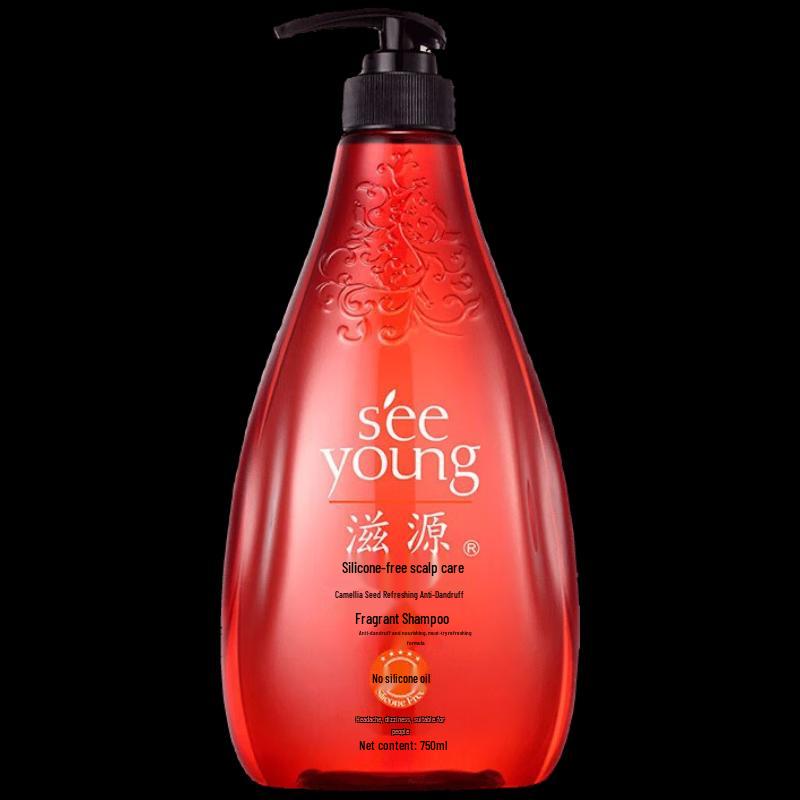 Ziyuan Tea Seed Refreshing Anti-Dandruff Shampoo