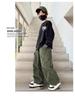 Boys' Stylish Autumn/Winter 2025 Versatile Cargo Pants - Medium/Large, Loose Fit, Plus Velvet Long Trousers