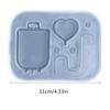 Nurse Theme Silicone Mold Crystal Epoxy Shaker Filler Silicone Molds Resin Fillings Mould Quicksand Resin Mold