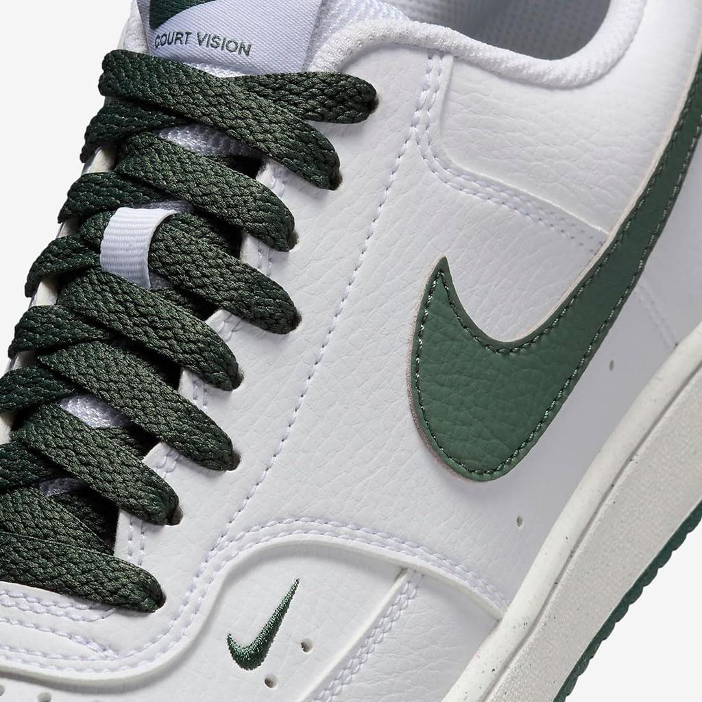 Nike Court Vision Low Next Nature VISION LOW Green Japan Size [COURT NN] White/Stadium Green/Sail/Vintage FV9952-101 22.0cm