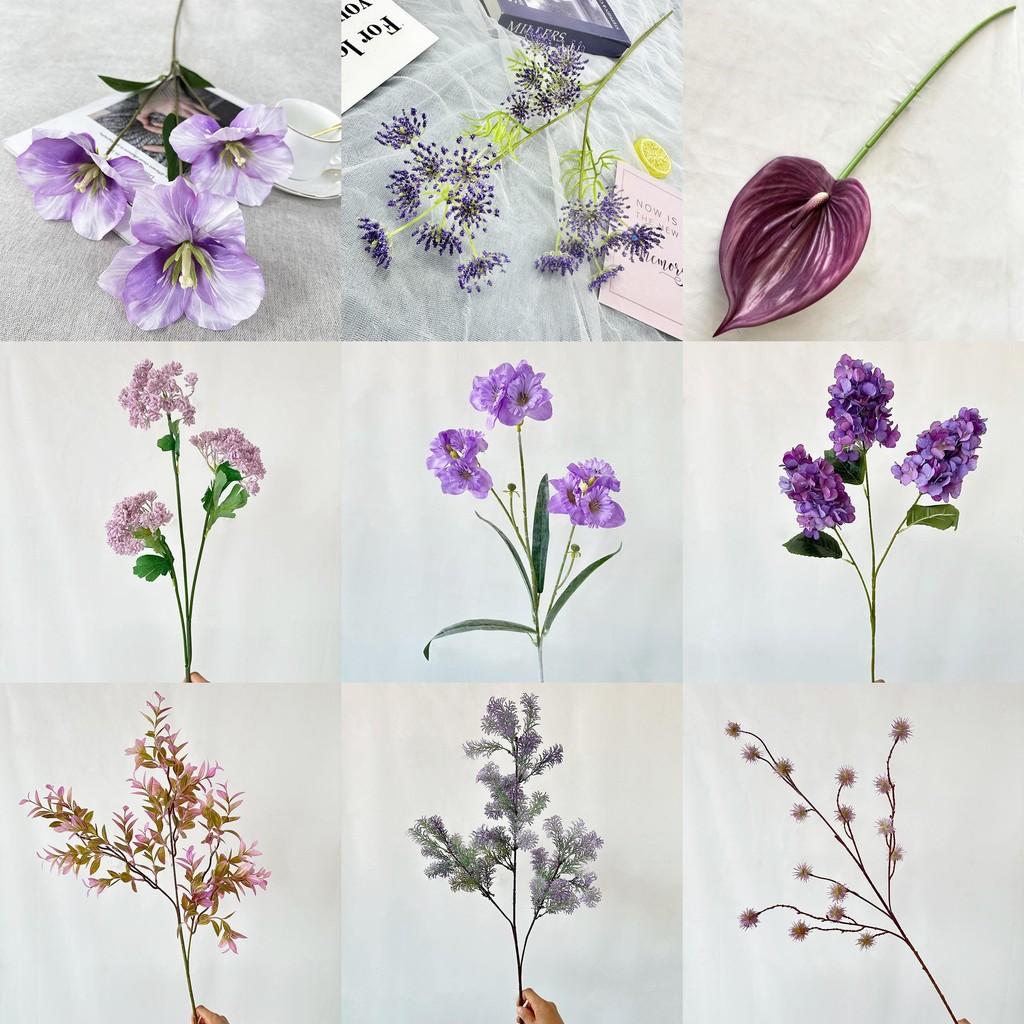 Tulip Hydrangea Peony Artificial Flower Wedding Decoration Home Gift Durable