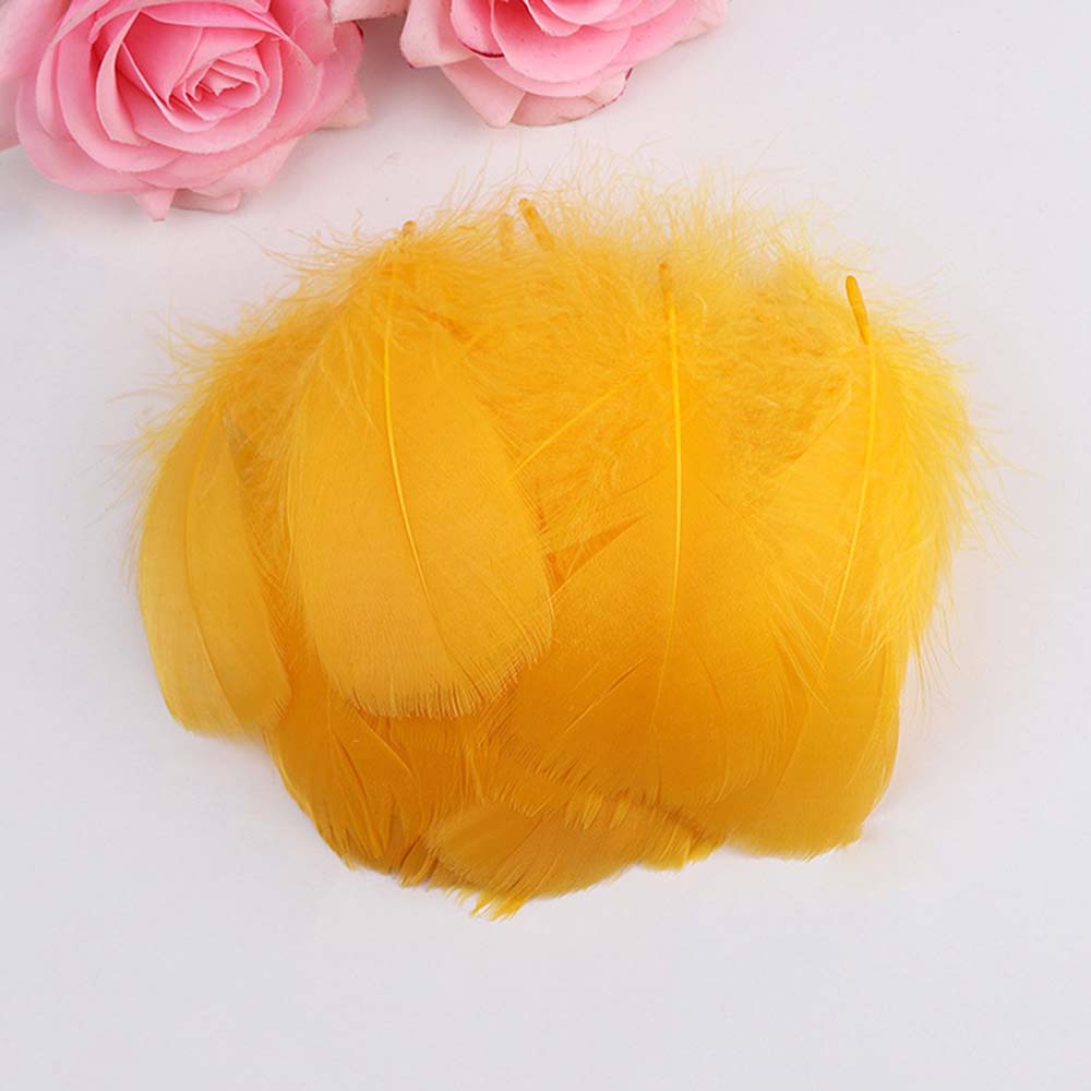 Goose Feather 6cm~11cm For Beautiful Decoration Handicraft Gift Box DIY 50/100/150pcs Colorful Goose Feathers