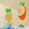 Boy Urinal Potty Detachable Design Carrot Shape Interactive Learning Toddler Training