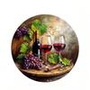 Iron Wall Art Wine Decor Metal Home Bar Sign Kitchen Hanging Ornament