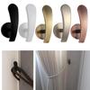 2Pcs Retro Practical Mounted Metal Hooks Curtain Tieback Curtain Hooks Wall Hanger Curtain Holder Home Decor Accessories