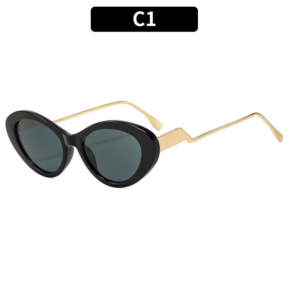 Women s sunglasses - unisex retro oval cat-eye sunglasses