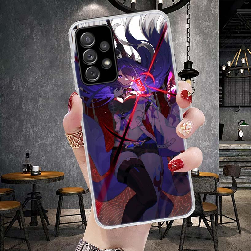 Honkai Star Rail Acheron Phone Case For Samsung Galaxy A71 A51 A41 A31 A21S A11 A70 A50 A40 A30 A20E A10S A20S A6 A7 A8 A9 + Sof
