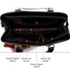 2025 New Stylish Large-capacity Solid Color Handbag PU Waterproof Messenger Bag Plush Pendant Simple Shoulder Bag