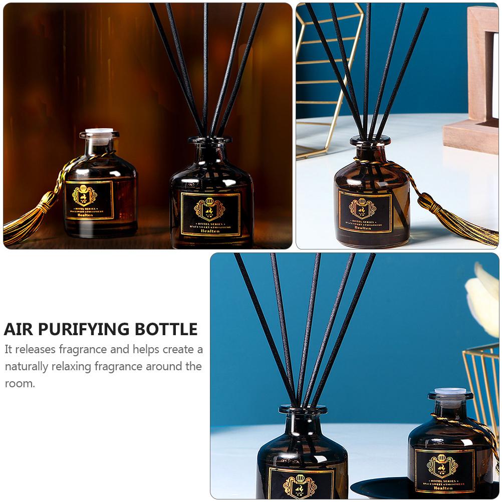 Volatile Solvent Air Freshener Aroma Bottle With Rattans Home Diffuser Essential Purifying Rattan Sticks Diffuser Sticks