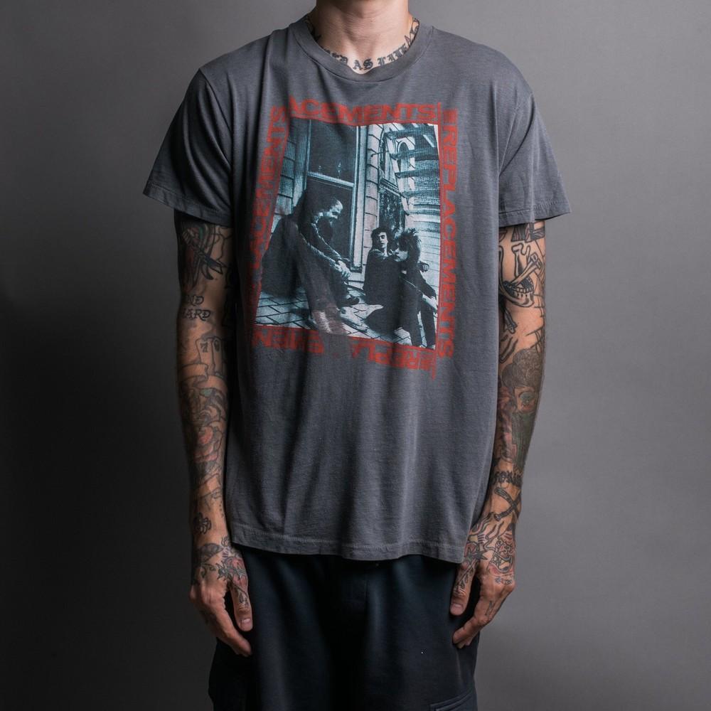 80 s The Replacements Let It Be  Charcoal Unisex tee S-5XL Unisex T-Shirt S