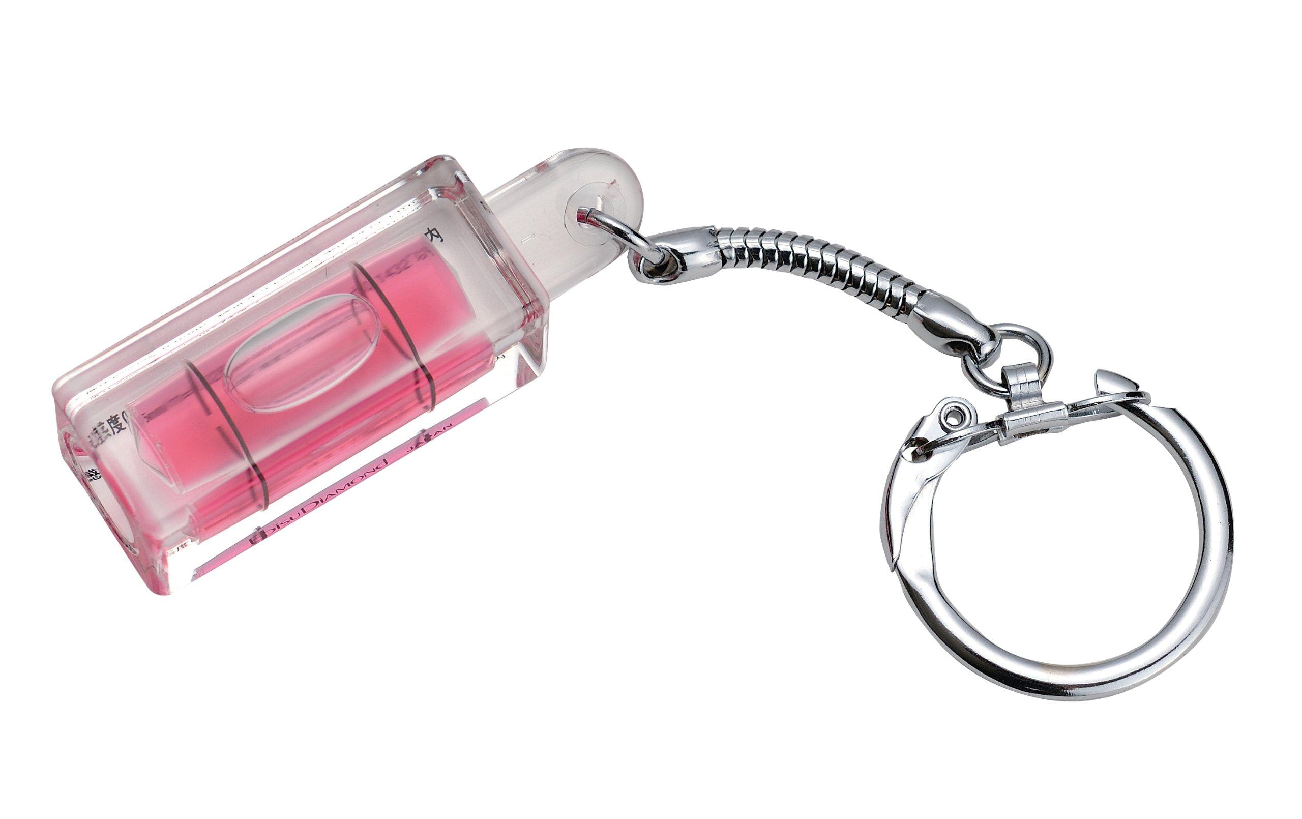 

Уровень-пузырек Ebisu Keychain, цвет красный ED-KEYR
