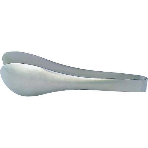 Yanagi Sori Stainless Steel Tongs, No Holes, Made In Japan, Dishwasher Safe, One-Piece Molding, Secure Grip, Perfect for BBQ, Steak, Good Design Award