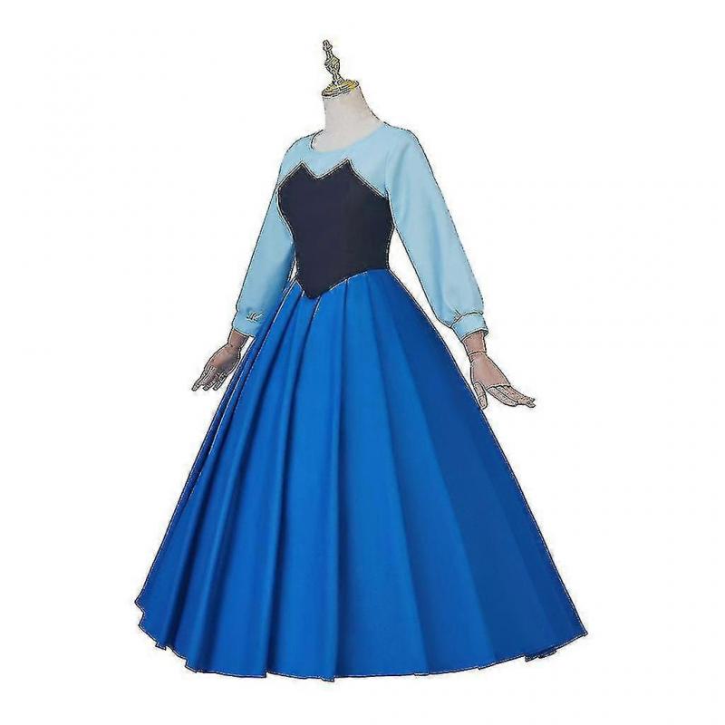 Little Mermaid Ariel Costume. Women's Ariel Cosplay Dress For Halloween