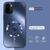For OnePlus 15R Case Integrated Magnetic Light-absorbing Fashion Ice Image Frosted Surface Shock Absorption Box
