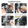 Car 360 Degree Duty Anti Slip Steering Wheel Cover Spinner Knob Handle Booster Grip Hand Control Protective Ball Part Universal