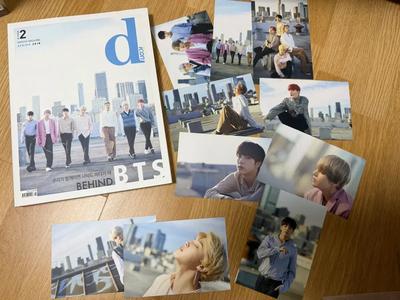 BTS Bulletproof Dice Magazine Used